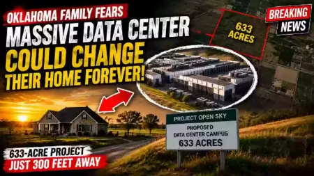 Piedmont Oklahoma family home near proposed 633-acre Project Open Sky data center campus