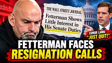 John Fetterman faces resignation calls as Democrats criticize his Senate performance following a Wall Street Journal report