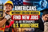 Americans Without College Degrees Find New Jobs as AI Reshapes US Workforce