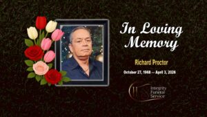 Richard Proctor October 27 1968 — April 3 2026