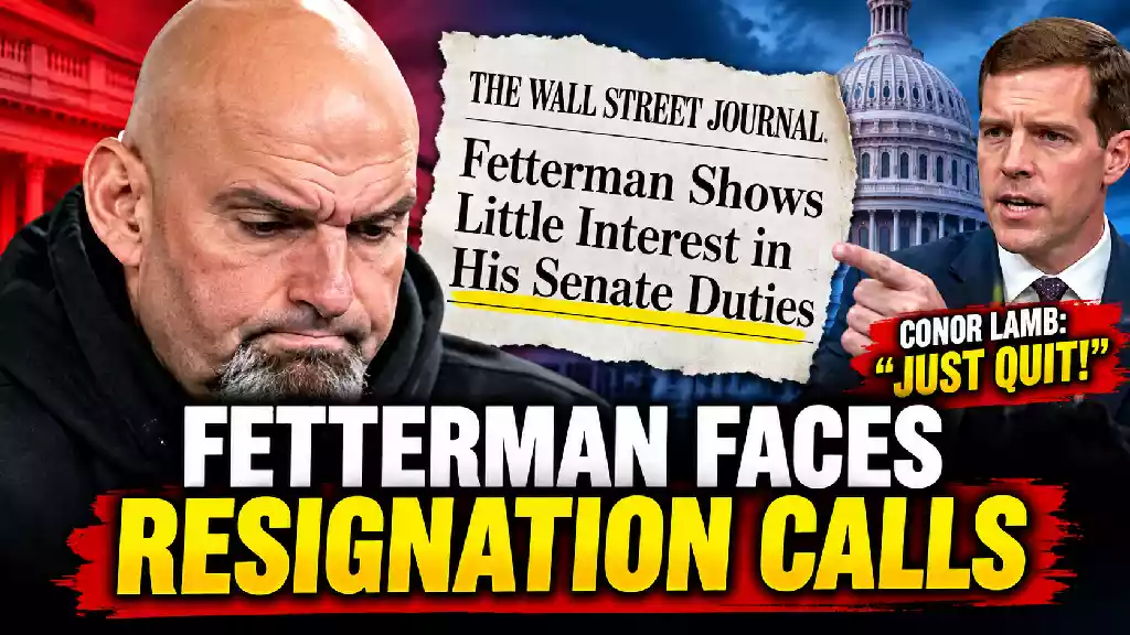 John Fetterman faces resignation calls as Democrats criticize his Senate performance following a Wall Street Journal report