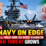 Inside the USS George Washington as US Navy Forces Remain on High Alert Amid Iran Tensions